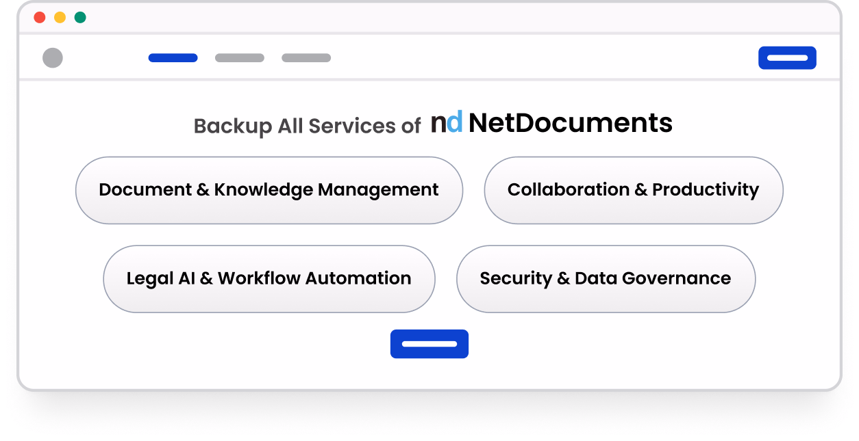 Illustration for Why Choose Our NetDocuments Backup