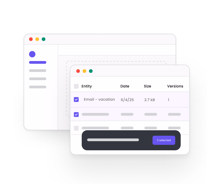 Interactive Recovery