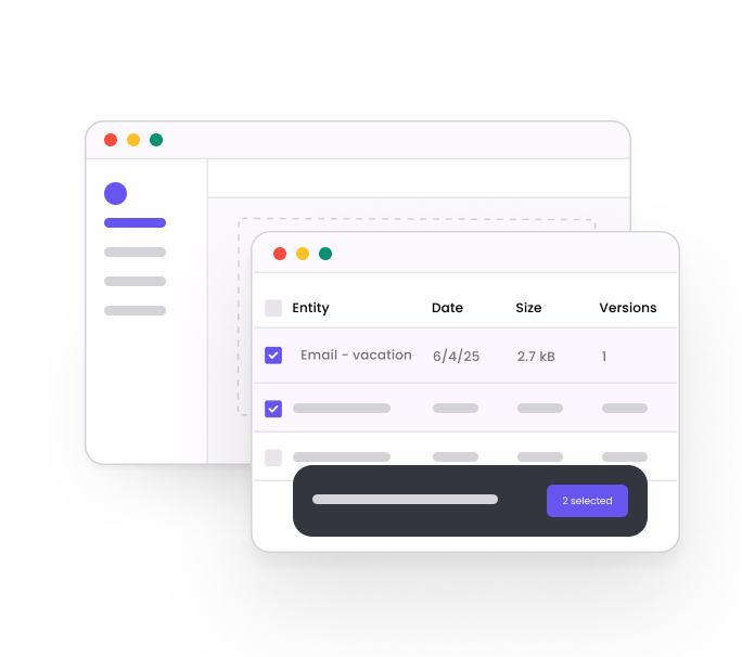 Interactive Recovery