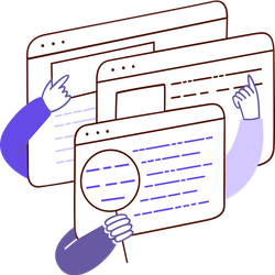 Free trial illustration showing easy signup process for cloud backup services with no payment required