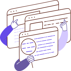 Free trial illustration showing easy signup process for cloud backup services with no payment required